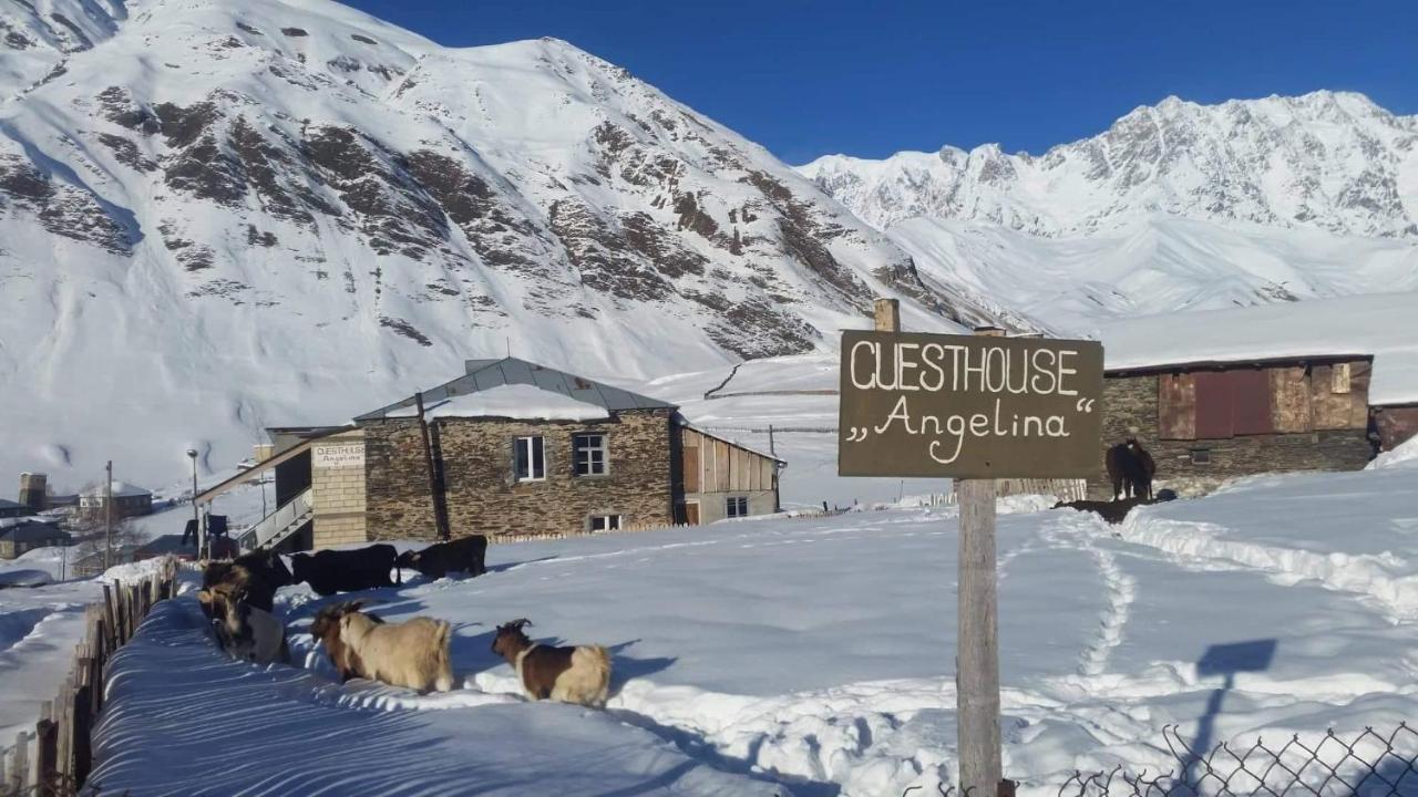 Guesthouse Angelina Uschguli Exterior foto